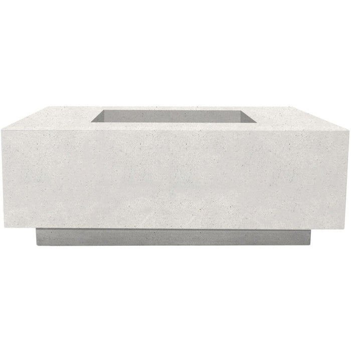 Prism Hardscapes Tavola 3 48" Concrete Gas Fire Pit Table