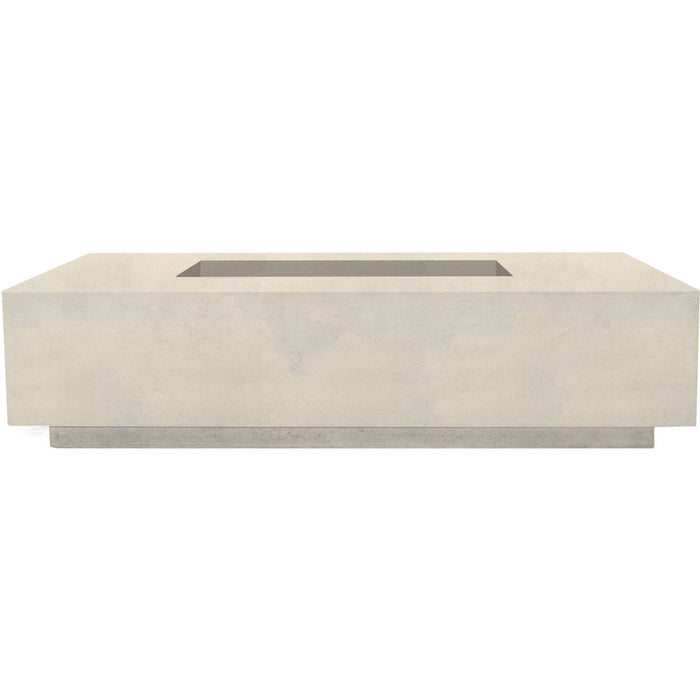 Prism Hardscapes Tavola 4 66" Concrete Gas Fire Pit Table