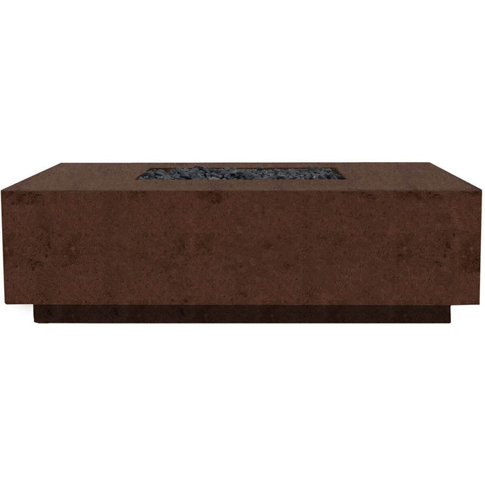 Prism Hardscapes Tavola 7 60" Concrete Gas Fire Pit Table