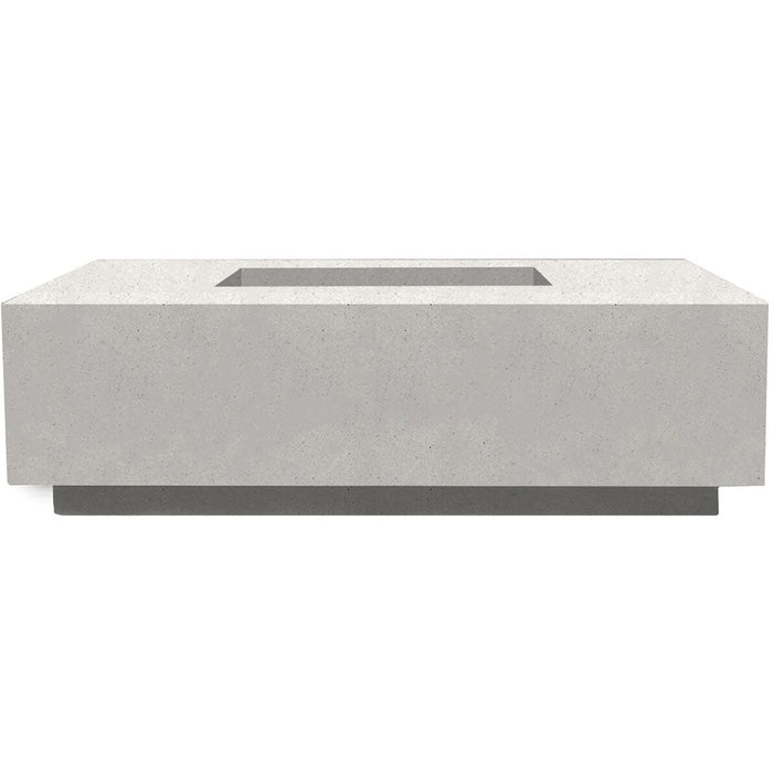 Prism Hardscapes Tavola 7 60" Concrete Gas Fire Pit Table