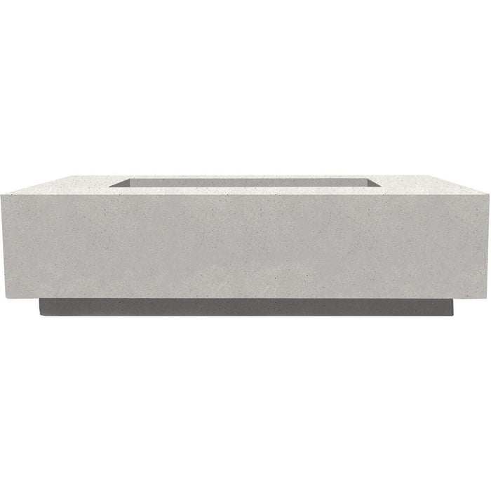 Prism Hardscapes Tavola 8 60" Concrete Gas Fire Pit Table