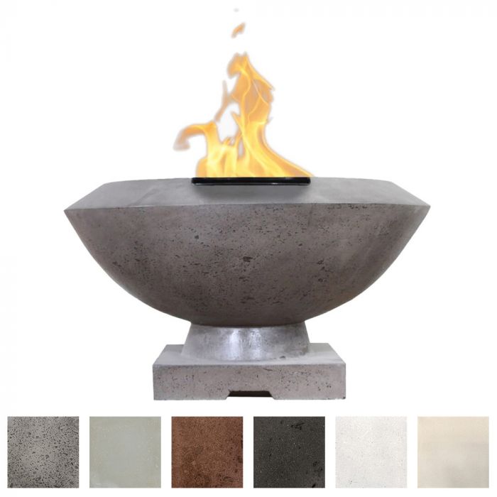 Prism Hardscapes Toscano 33" Concrete Fire Bowl With PH Igniter