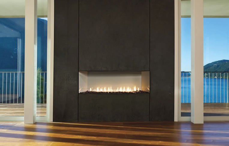 White Mountain Hearth Boulevard 36 Inch Vent Free Linear Fireplace