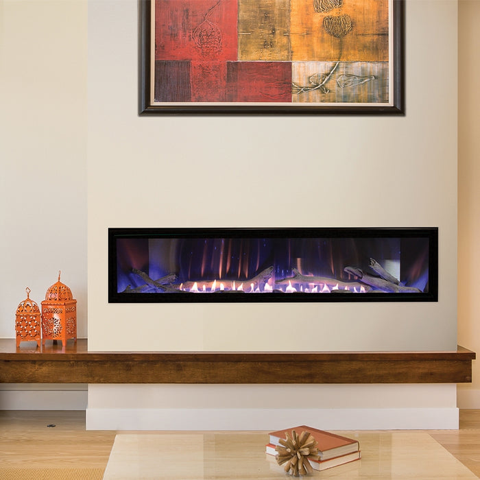 Empire Boulevard  60" Contemporary Linear Vent-Free Gas Fireplace