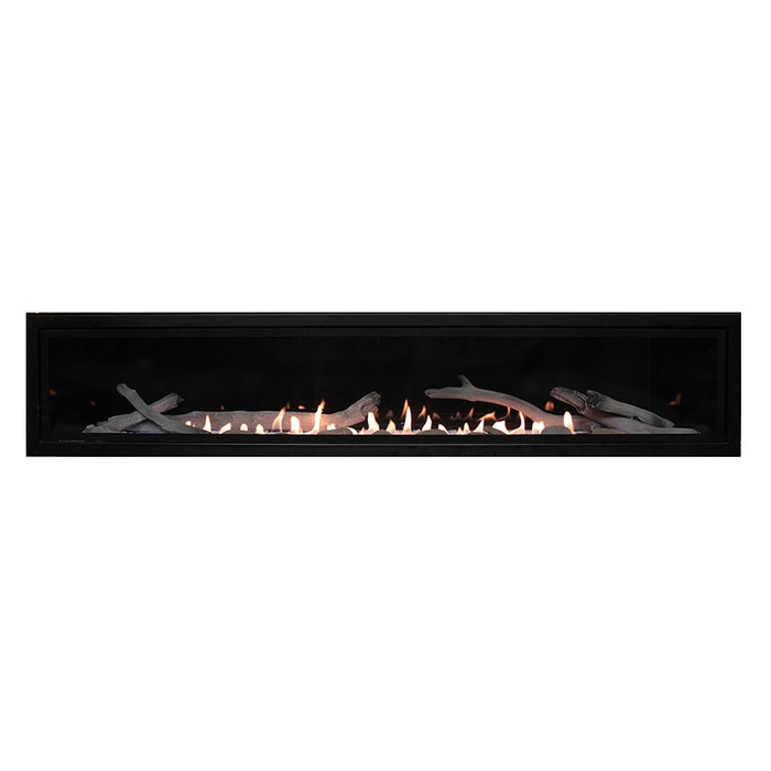 Empire Boulevard 72" Contemporary Linear Vent-Free Gas Fireplace