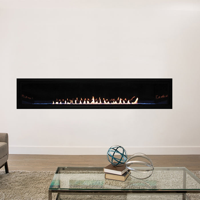 Empire Boulevard 72" Contemporary Linear Vent-Free Gas Fireplace