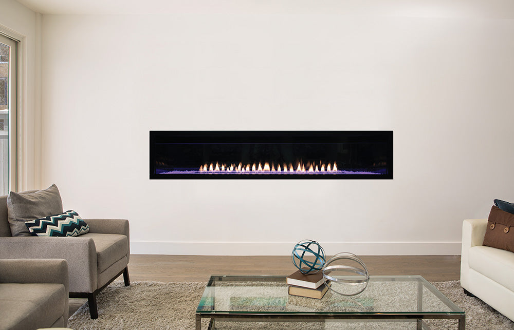 Empire Boulevard 72" Contemporary Linear Vent-Free Gas Fireplace