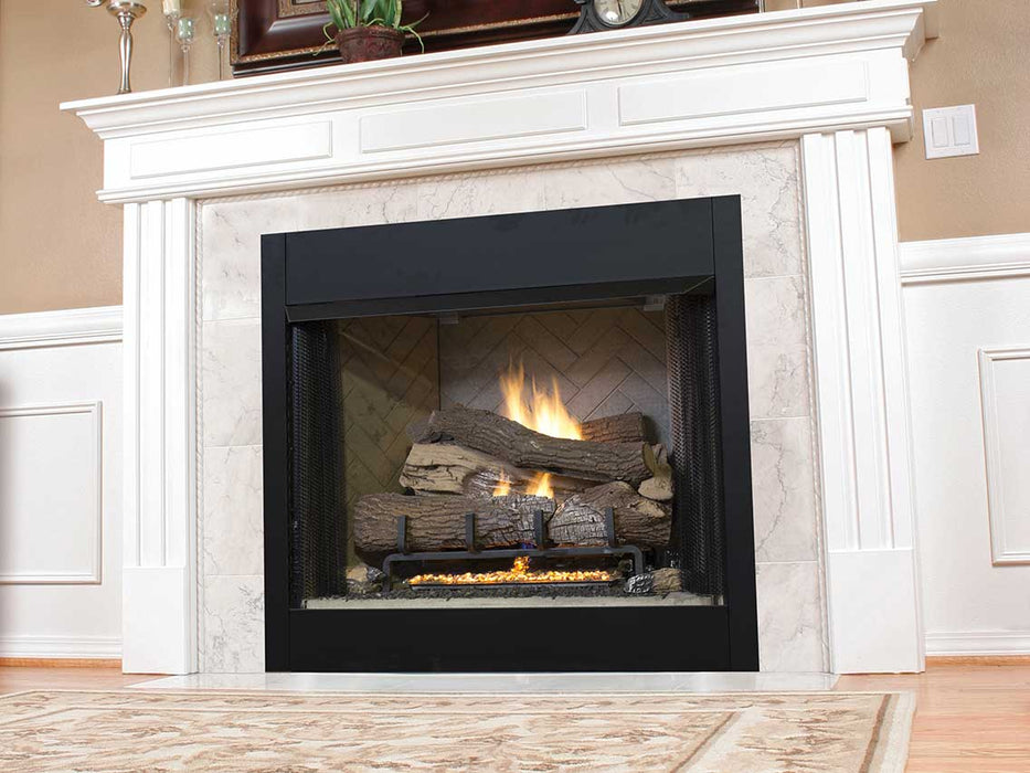 Superior Fireplace VRT3500 Vent-Free Gas Fireplace | Firebox Only | Front-View