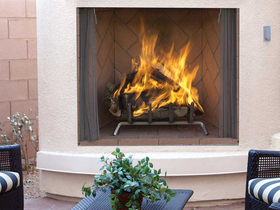 Superior Fireplace WRE6000 Wood-Burning Fireplace | Open-Hearth | Front-View