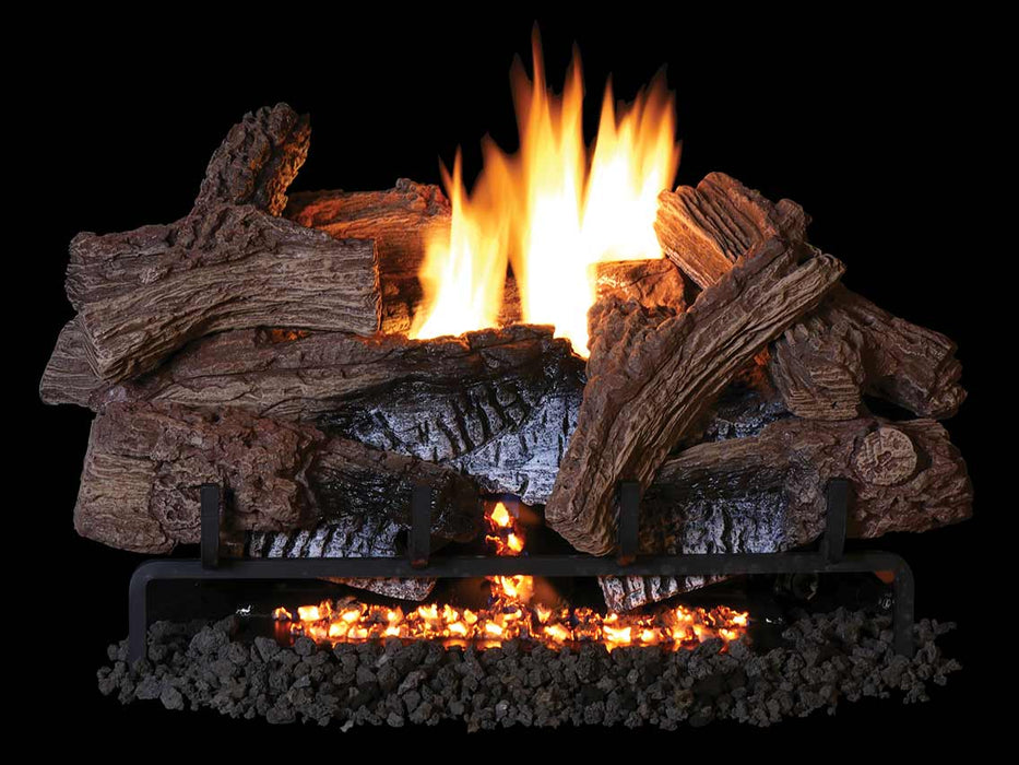 Superior Fireplace Wild Timber Vent-Free Gas Logs | Triple-Flame | Front-View