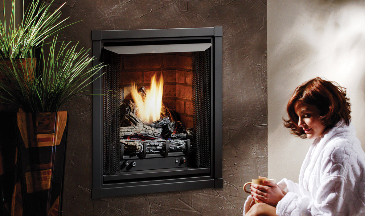 Kingsman ZVF24 Zero Clearance Vent-free Gas Fireplace