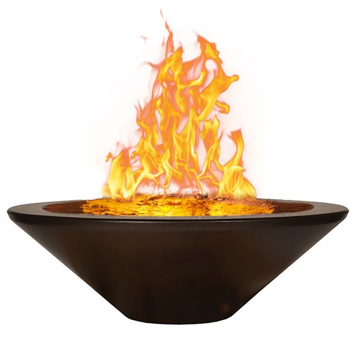 Fire by Design APGREWB60 Round Geo Essex 60" GFRC Fire on Water Bowl