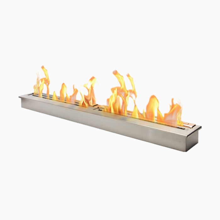 The Bio Flame 72" Ethanol Fireplace Burner,  Indoor/Outdoor