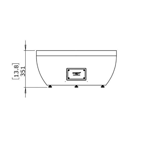 EcoSmart Fire Pod 30 Fire Pit Bowl