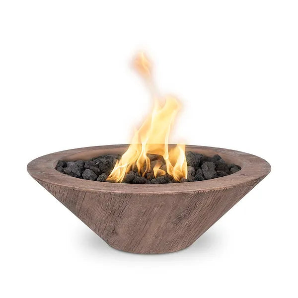 The Outdoor Plus- Cazo Wood Grain Fire Bowl