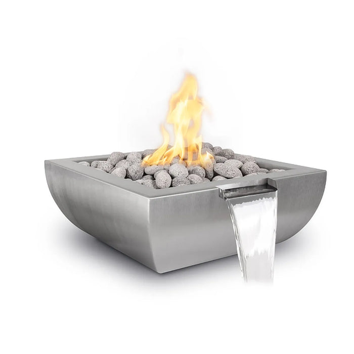 The Outdoor Plus- Avalon Stainless Steel Fire & Water Bowl