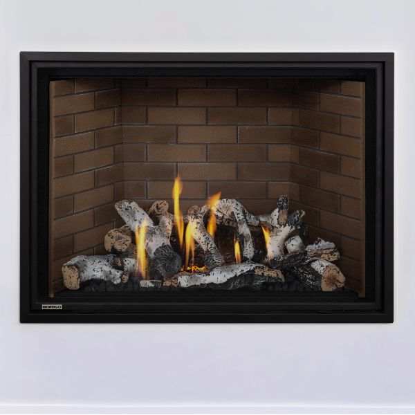 Montigo Delray Square Single Sided Direct Vent Gas Fireplace - 42"