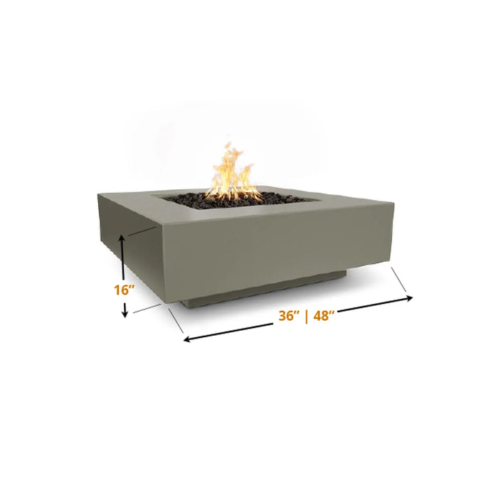 The Outdoor Plus- Cabo Concrete Square Fire Pit