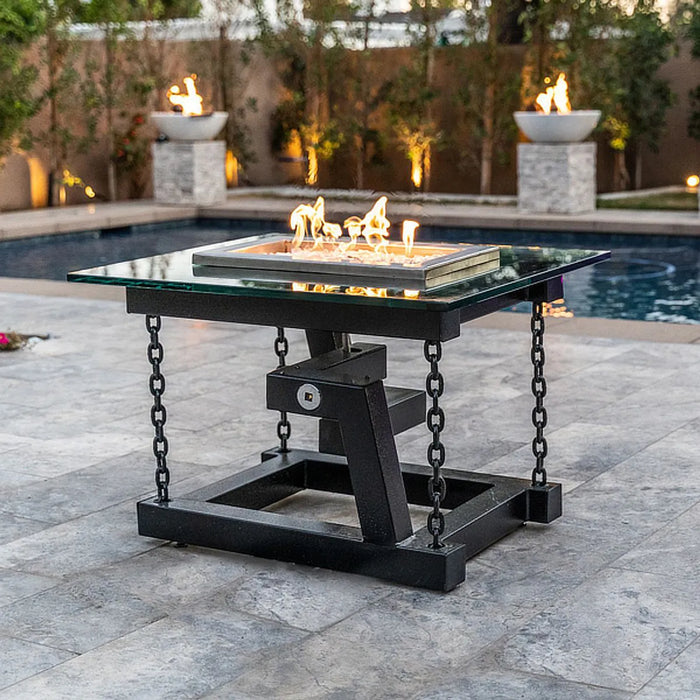 The Outdoor Plus Newton Fire Pit Table