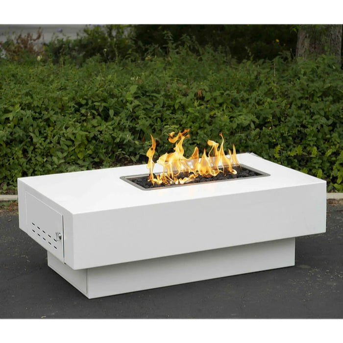 The Outdoor Plus San Juan Powder Coat Steel Low Profile Fire Pit