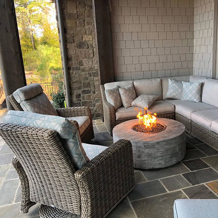 The Outdoor Plus Sequoia Gas Fire Pit - Low Profile