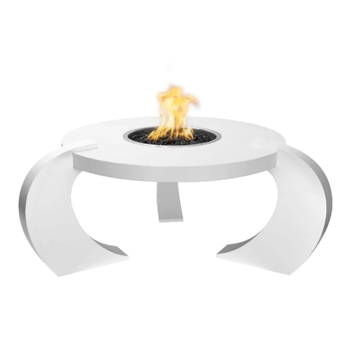 The Outdoor Plus Frisco Powder Coat Steel Fire Pit Table