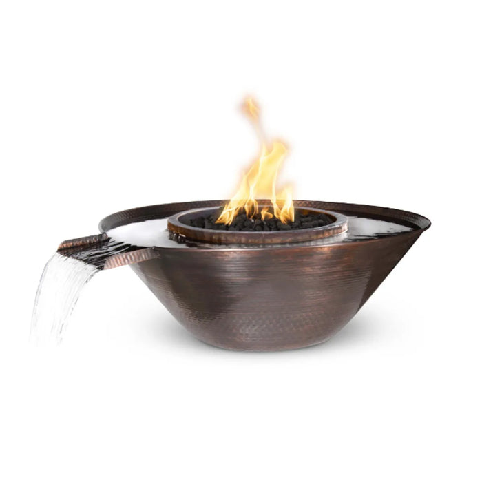 The Outdoor Plus- Remi Copper Fire & Water Bowl - Gravity Spill