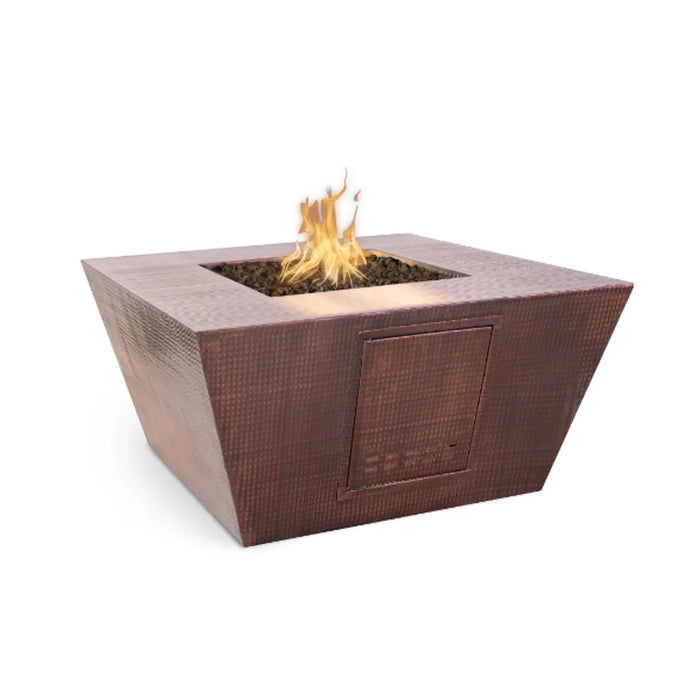 The Outdoor Plus Redan Hammered Copper Fire Pit