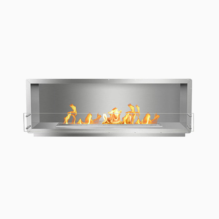 The Bio Flame 72" Firebox Single Sided Built-in Ethanol Fireplace