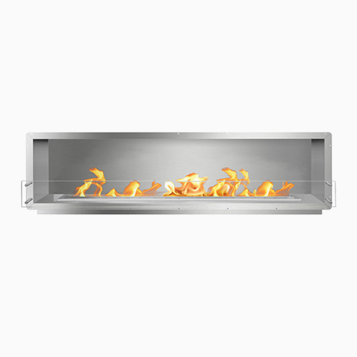 The Bio Flame 96" Smart Firebox Single Sided Built-in Ethanol Fireplace