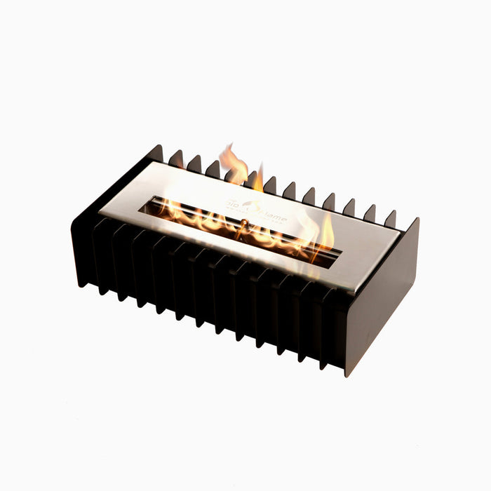 The Bio Flame Fireplace Insert Kit 16" Ethanol Burner With Grate