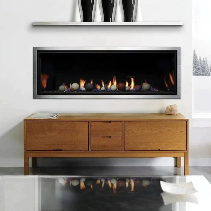 Kingsman Direct Vent Linear Gas Fireplace ZCVRB60