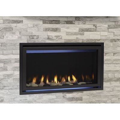 Majestic Jade 42" Direct Vent Gas Fireplace With IntelliFire Touch Ignition System