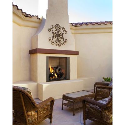 Majestic Castlewood 42" Traditional Outdoor Wood Burning Fireplace