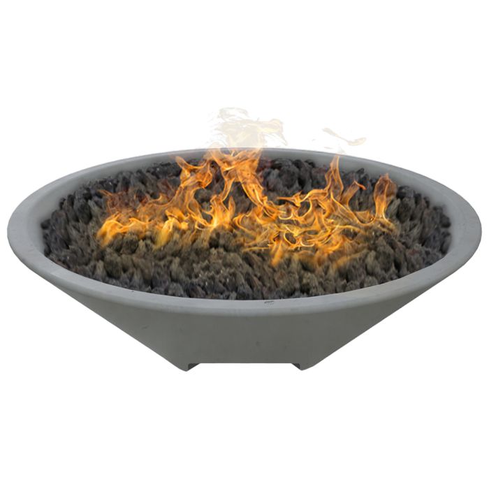 Fire by Design GFRCROFB2407 Round Oblique 24" GFRC Fire Bowl