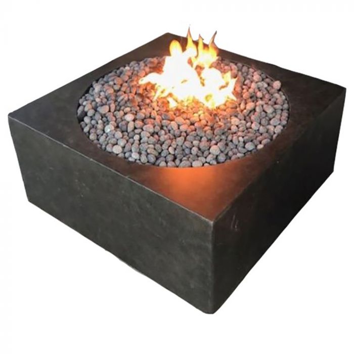 Fire by Design RCUBE36 Round Cube 36" GFRC Fire Pit Table