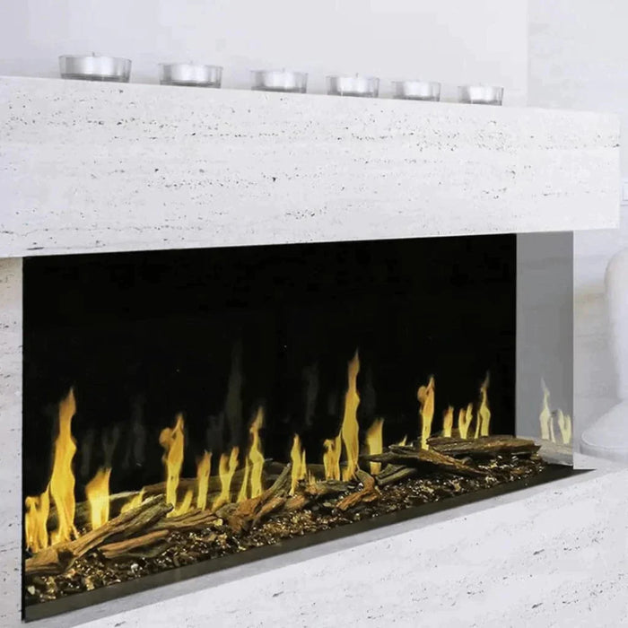 Modern Flames Orion Slim Heliovision Electric Fireplace | All Sizes Includes Free 2 Year Extended Warranty