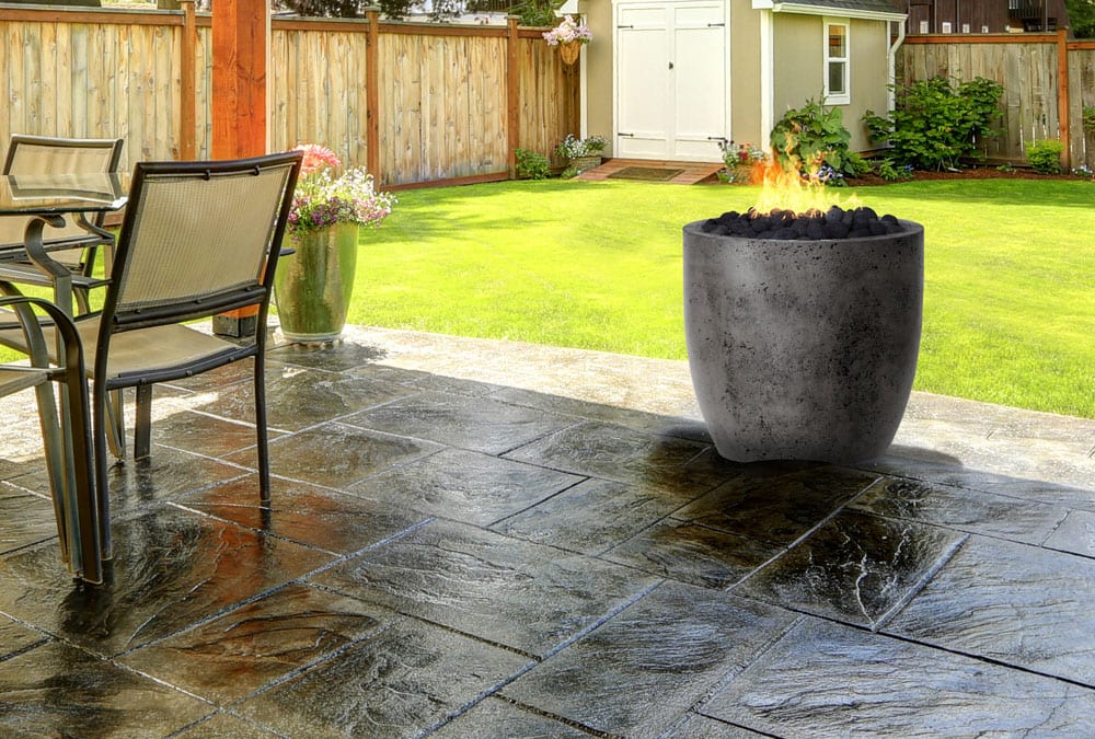 Prism Hardscapes Pentola 2 24"Concrete Gas Fire Pit Bowl