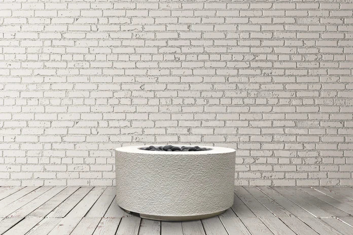 Prism Hardscapes Cilindro 36" Concrete Gas Fire Pit