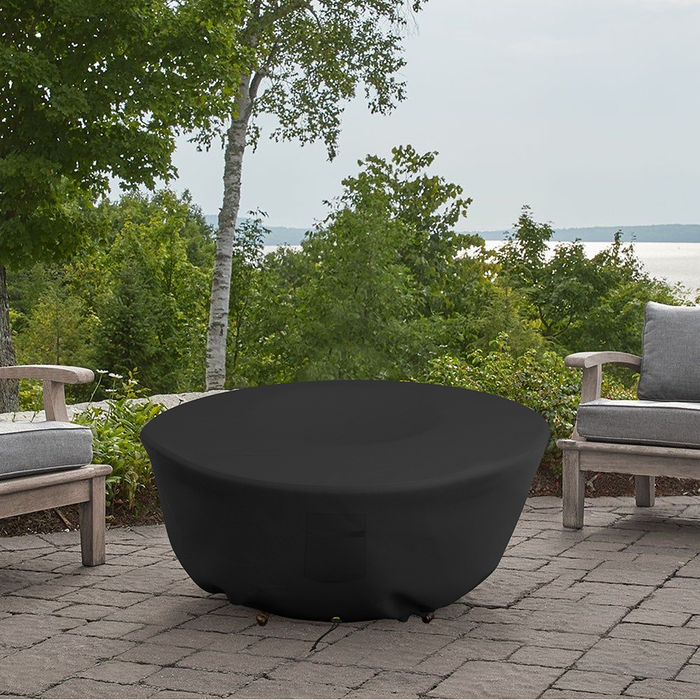 Prism Hardscapes Moderno 3 30" Concrete Gas Fire Pit Bowl