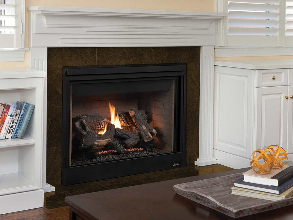 Superior Fireplace DRT40ST Direct Vent Gas Fireplace | Traditional | Multi-View