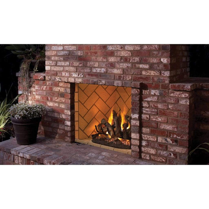 Superior Fireplace VRE6000 Vent-Free Gas Fireplace | Firebox Only | Front-View