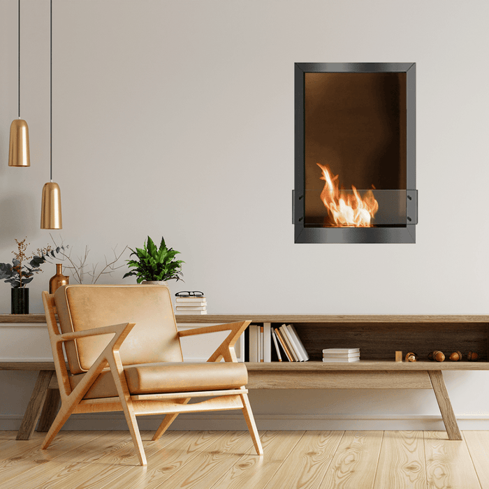 The Bio Flame 24" Firebox Single Sided Built-In Ethanol Fireplace