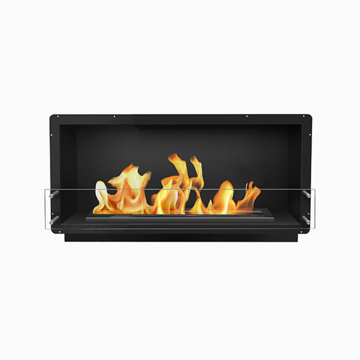 The Bio Flame 51" XL Firebox Single Sided Built-in Ethanol Fireplace