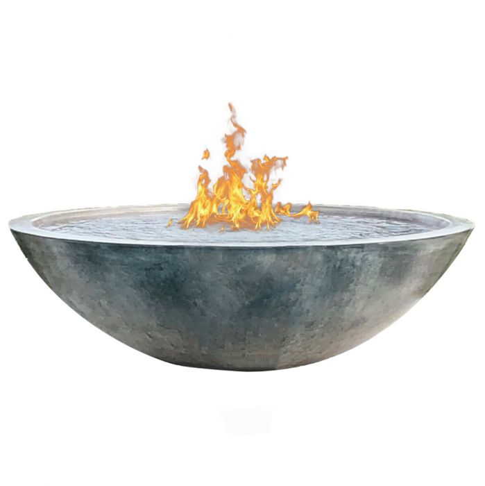 Fire by Design ZENRSFWB32 Round Zen 32" GFRC Fire on Water Bowl