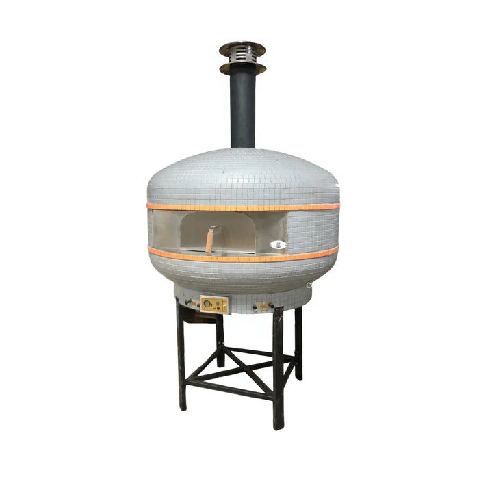 WPPO 48" Professional Lava Digital Controlled Wood Fired Oven w/Convection Fan WKPM-D1200