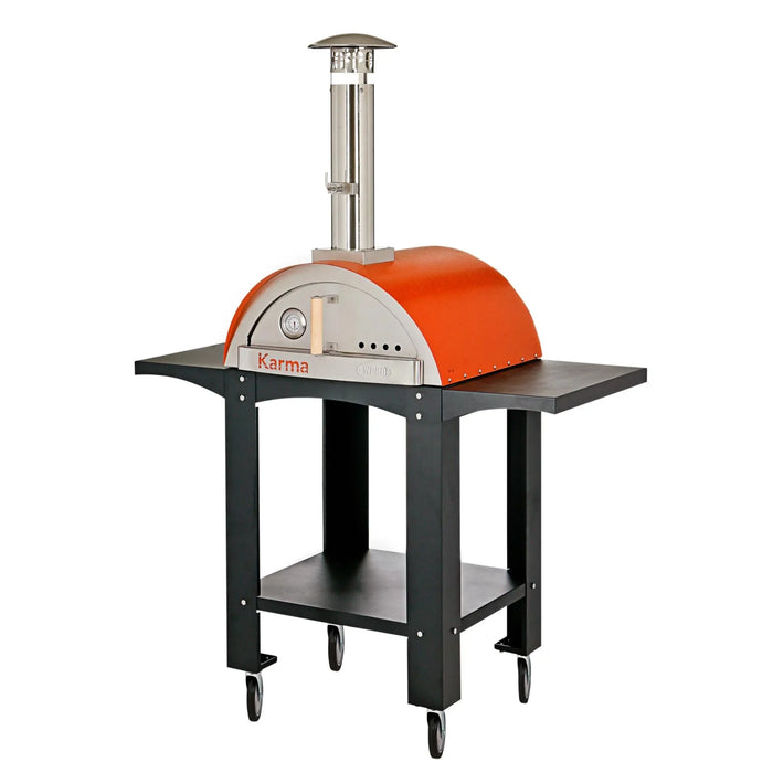 WPPO Wood Fired Pizza Oven, Karma 25 - Colored Ovens with Stand WKK-01S-WS