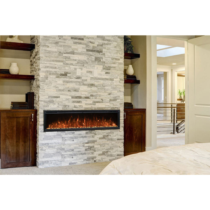 Modern Flames 50" Spectrum Slimline Ultra-Slim Electric Fireplace Includes Free 2 Year Extended Warranty