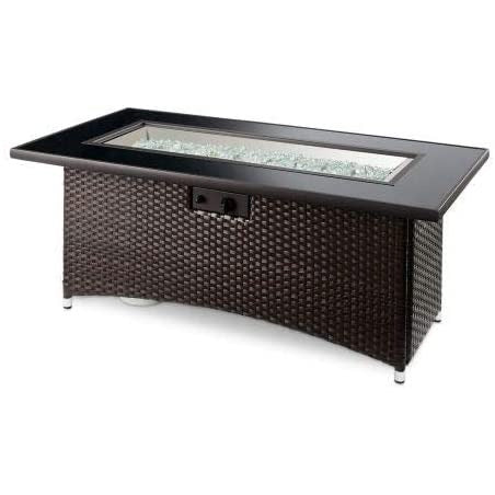 Outdoor Greatroom Balsam Montego Linear Gas Fire Pit Table