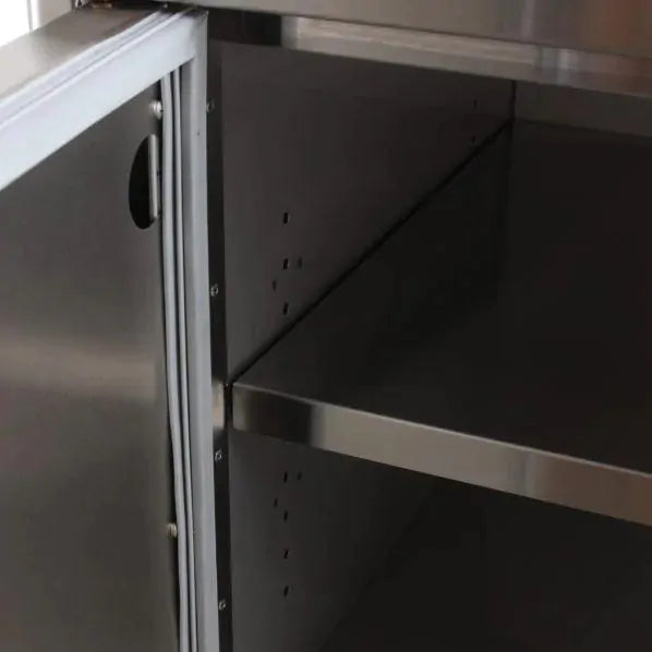 Blaze Grills Stainless Steel Enclosed Dry Storage Cabinet with Shelf